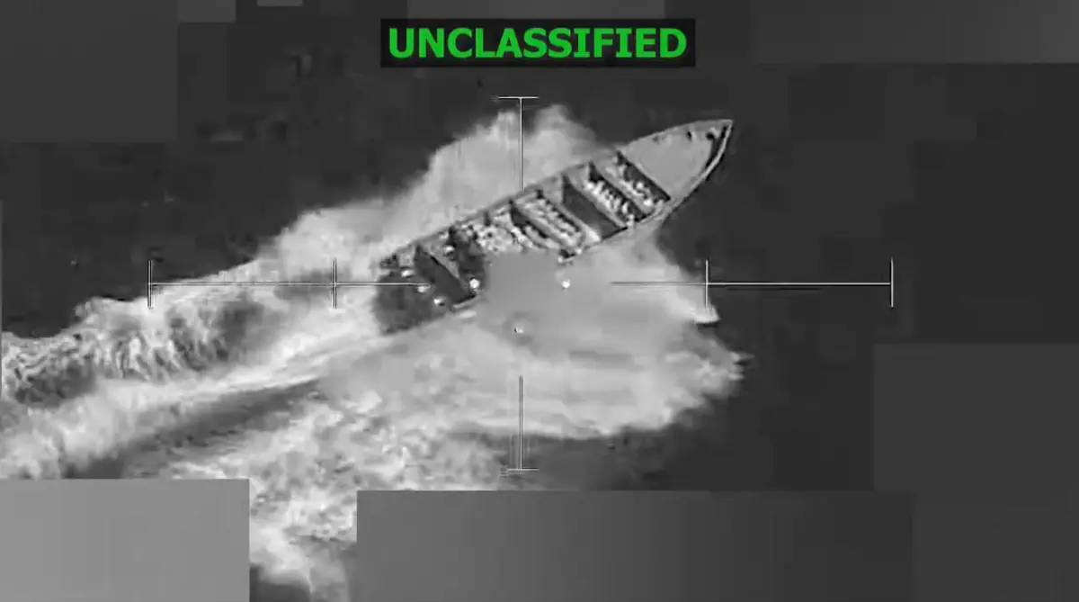 US Military Announces 21st Strike on Suspected Drug Boat thumbnail