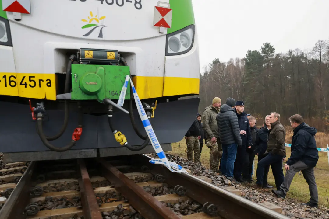 Poland Suspects 2 Ukrainians Working for Russia of Being Involved in Railway Sabotage