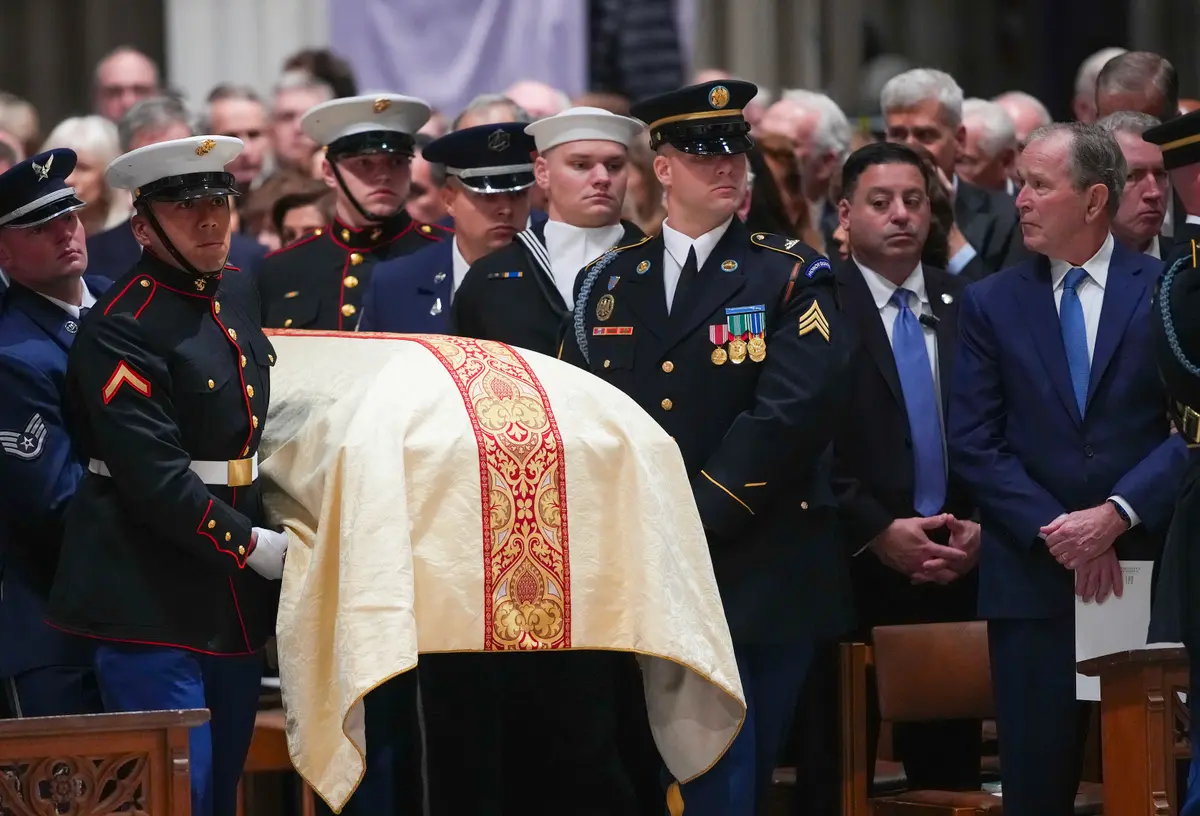Former Vice President Dick Cheney Honored at Funeral thumbnail