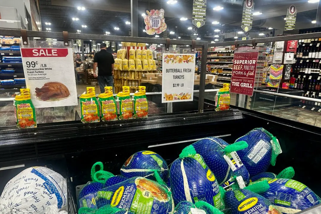 Shoppers Take Advantage of Bargains to Save on Holiday Turkey
