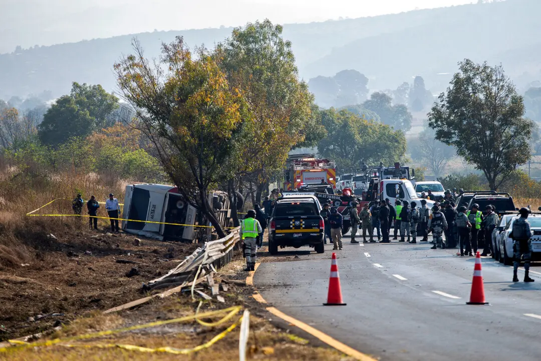 Day in Photos: Bus Accident in Mexico, Protest in Johannesburg, and Porsche Festival