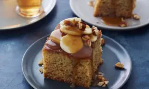 Sticky Toffee Banana Cake