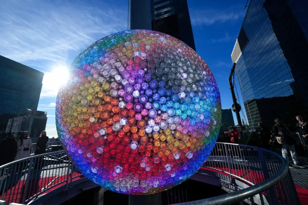 Times Square Holds New Year’s Eve Ball Drop Test