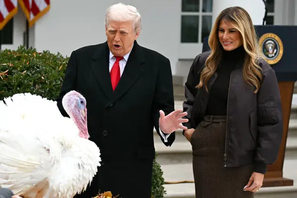 Trump Pardons Turkeys at White House Ahead of Thanksgiving