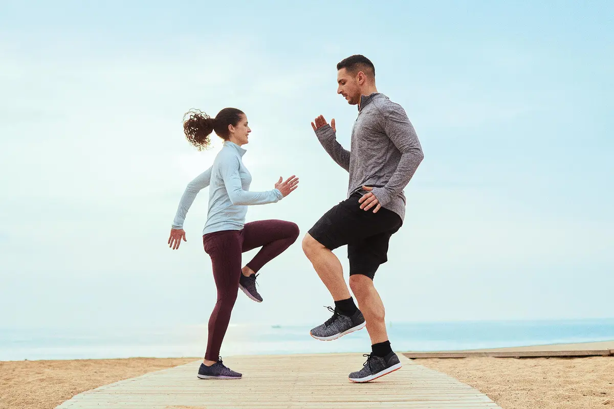 6 Easy Standing Exercises to Warm You From the Inside Out thumbnail