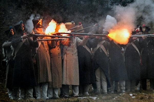 Day in Photos: Battle of Napoleon’s Army, Protests in Germany, and Australian Prime Minister’s Wedding