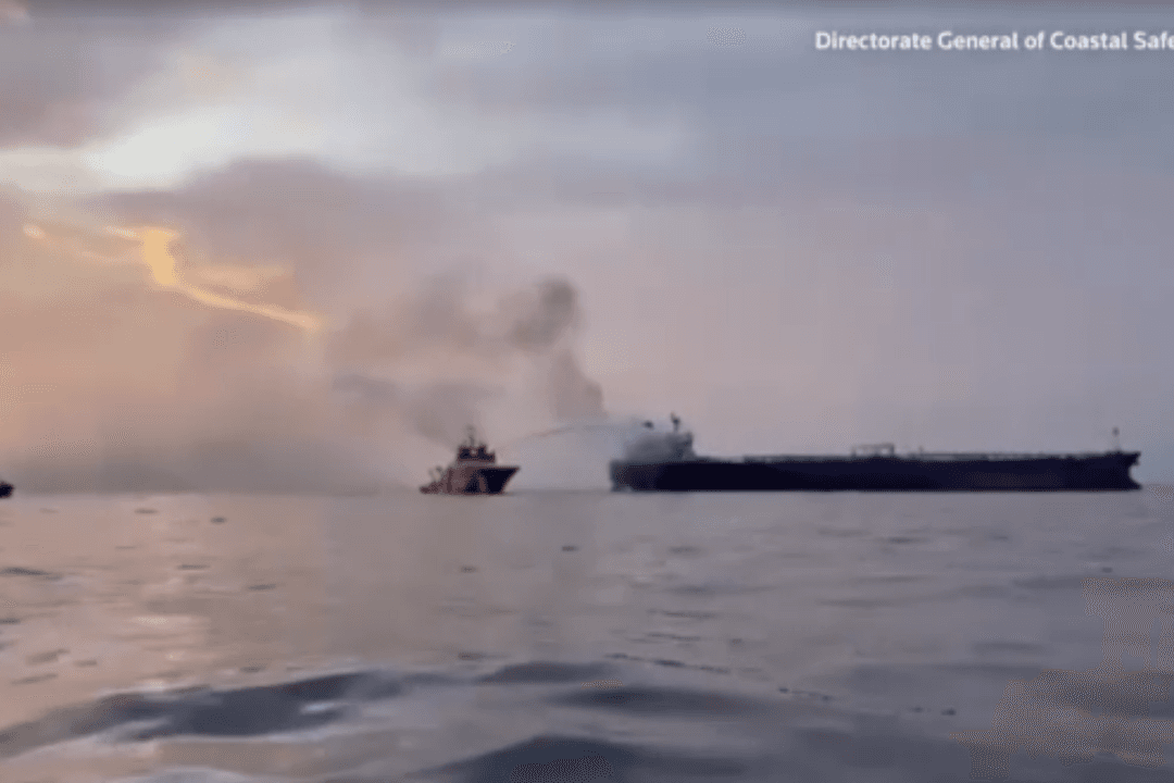 Ukraine Hits Two Russian ‘Shadow Fleet’ Oil Tankers With Naval Drones