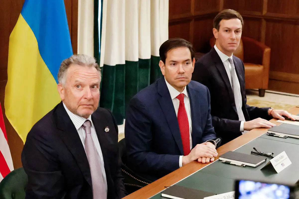 Rubio, Witkoff Meet With Ukraine Negotiators to Discuss Plans to End War thumbnail