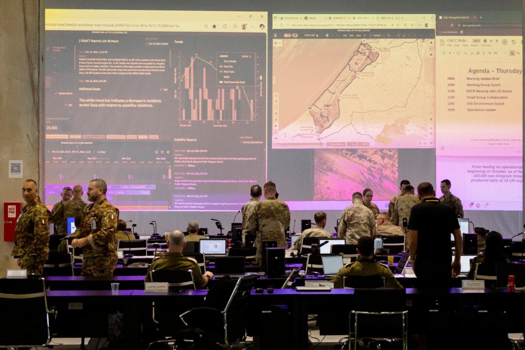 Inside the Multinational Center in Israel That Distributes Aid to Gaza