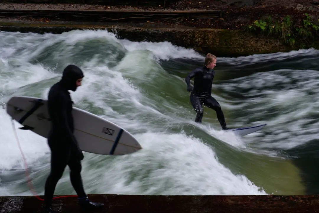 Munich’s Famous River Wave Has Vanished After a Cleanup. Surfers Hope It Will Return Soon