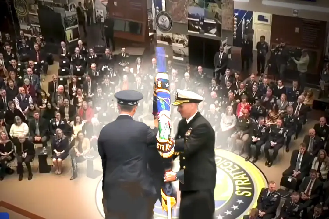 US Strategic Command Holds Change of Command Ceremony