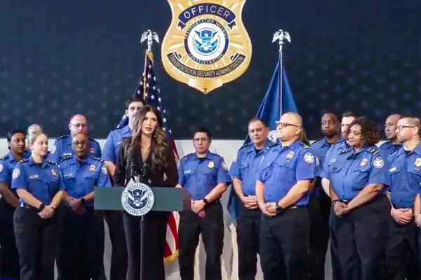 Noem Awards $10,000 Bonuses to TSA Officers in Tampa