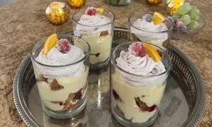 This Layered Parfait Is Holiday Magic in a Glass