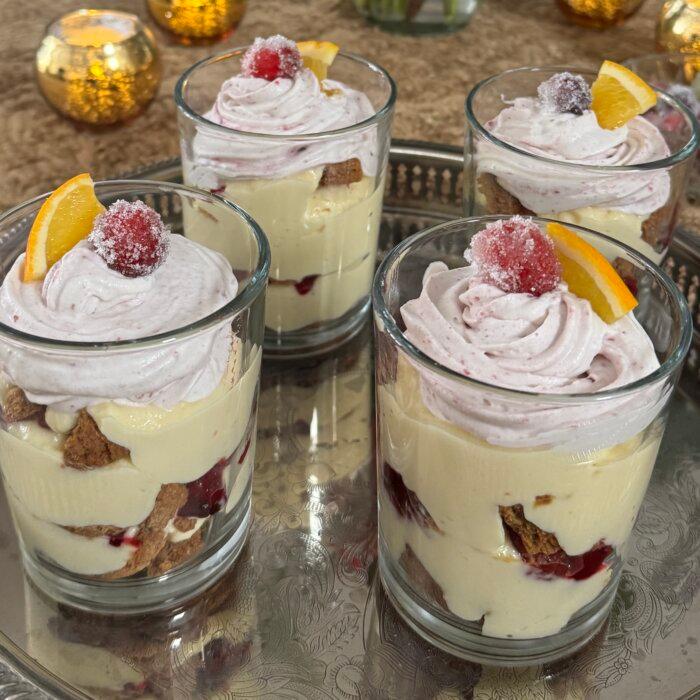 This Layered Parfait Is Holiday Magic in a Glass