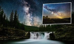 Astrophotographer Captures the Milky Way in Glorious Detail Amid Surreal Alberta Landscapes