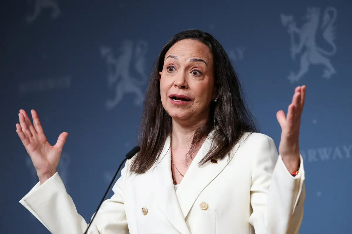 Nobel Peace Prize Winner Machado Says Maduro’s Exit Inevitable thumbnail