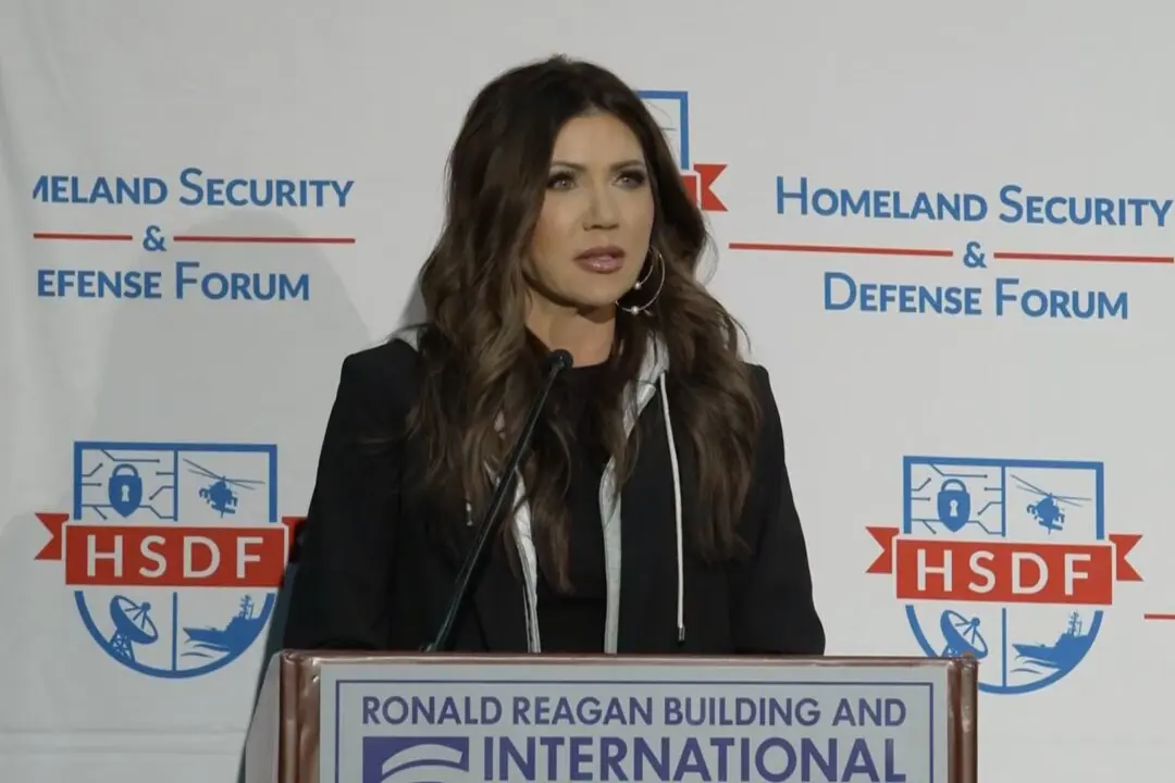 Homeland Security Secretary Noem Addresses 8th Border Security Symposium