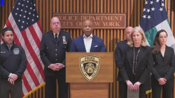 New York City Mayor and NYPD Commissioner Hold Security Briefing on Hanukkah