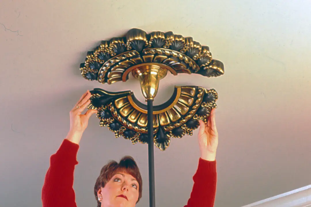 Install a Ceiling Medallion