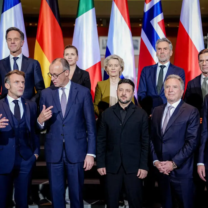 Ukraine Security Guarantees Should Include Europe-Led Peacekeeping Force: European Leaders