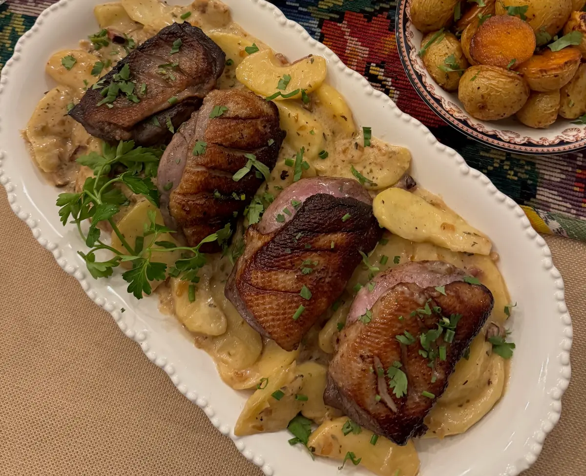Duck Breasts Deliver on Bold Taste for an Intimate Holiday Dinner thumbnail