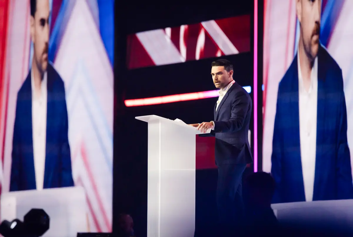 Conservative Giants Spar Under Big Tent at Turning Point USA Conference thumbnail