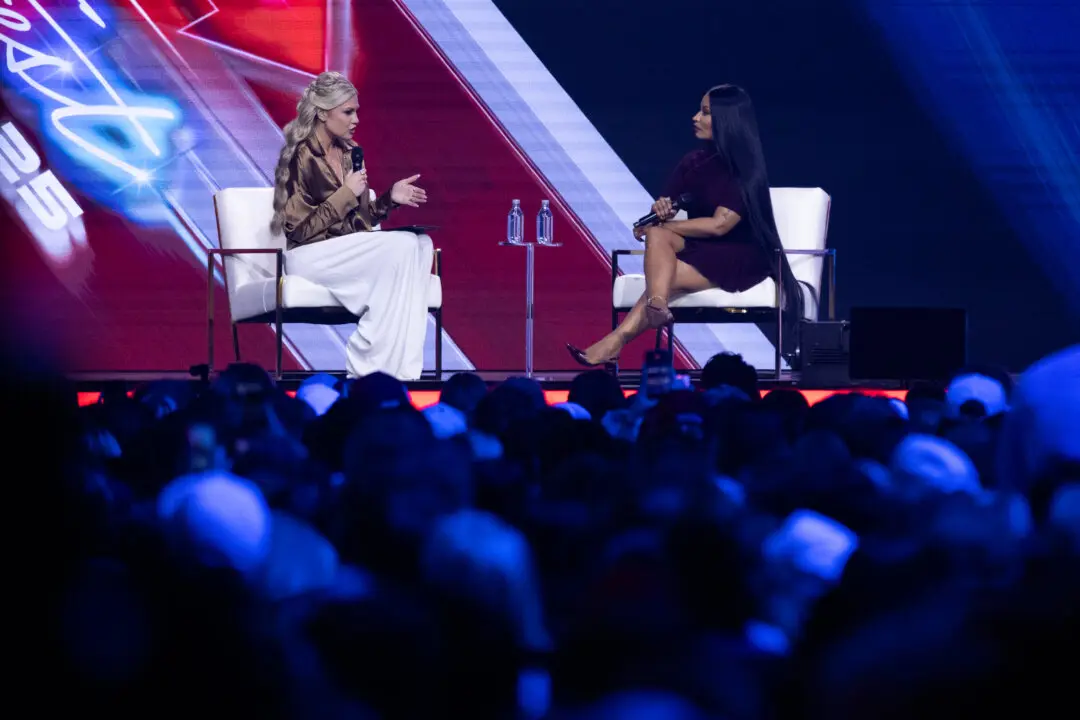 Nicki Minaj Makes Surprise AmericaFest Appearance with Erika Kirk