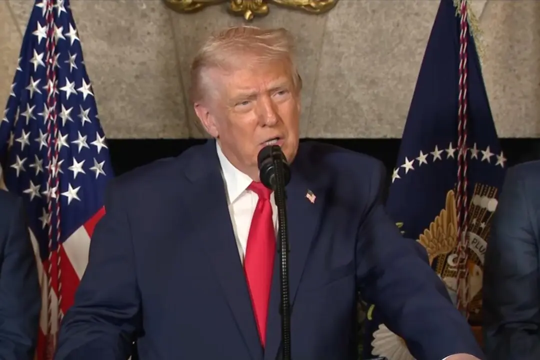 Trump Makes Announcement With Secretaries of War and the Navy