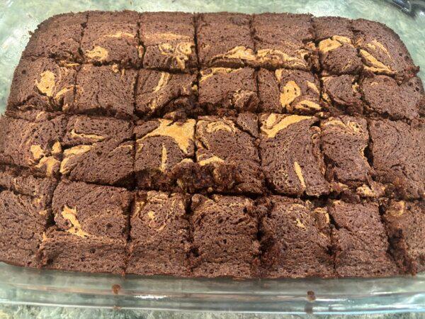 Chocolate and Almond Butter Brownies Are a Delicious Surprise