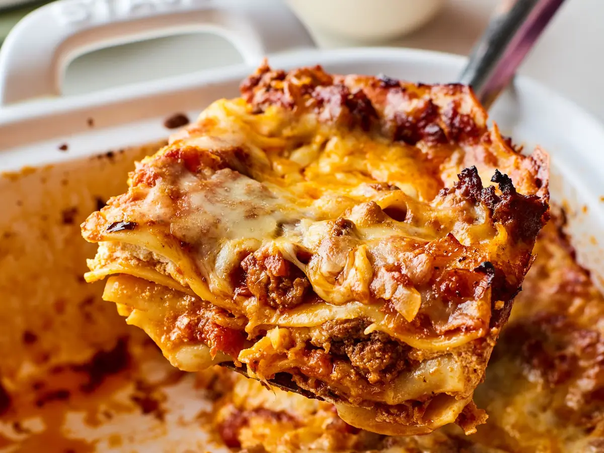 This Easy Lasagna Is What Comfort Food Dreams Are Made Of thumbnail