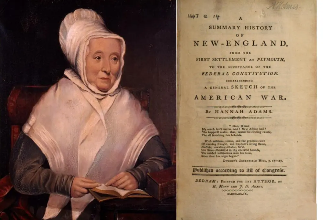 Hannah Adams: The Lady Knew Greek and Latin and Wrote History