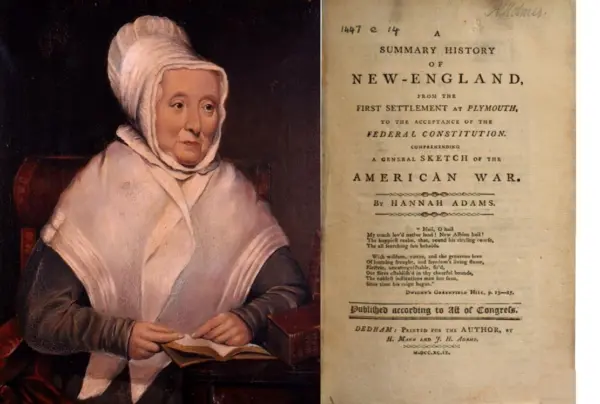 Hannah Adams: The Lady Knew Greek and Latin and Wrote History