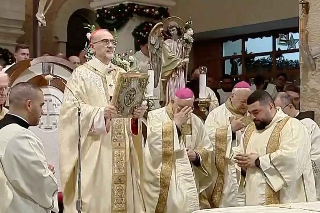 LIVE NOW: Midnight Mass Held at Bethlehem’s Nativity Church