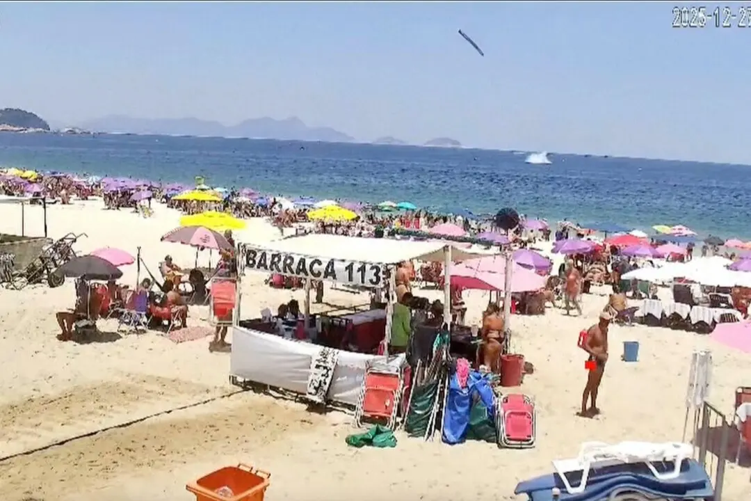 Pilot Dies in Ultralight Plane Crash Off Copacabana Beach in Brazil