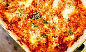 Three Cheesy Cheers for Lasagna