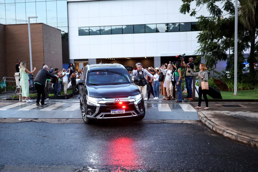 Brazil’s Bolsonaro Leaves Hospital and Returns to Jail in Capital Brasilia