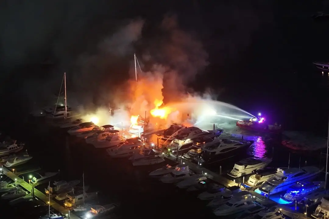 Superyachts Destroyed in Million-Dollar Marina Blaze