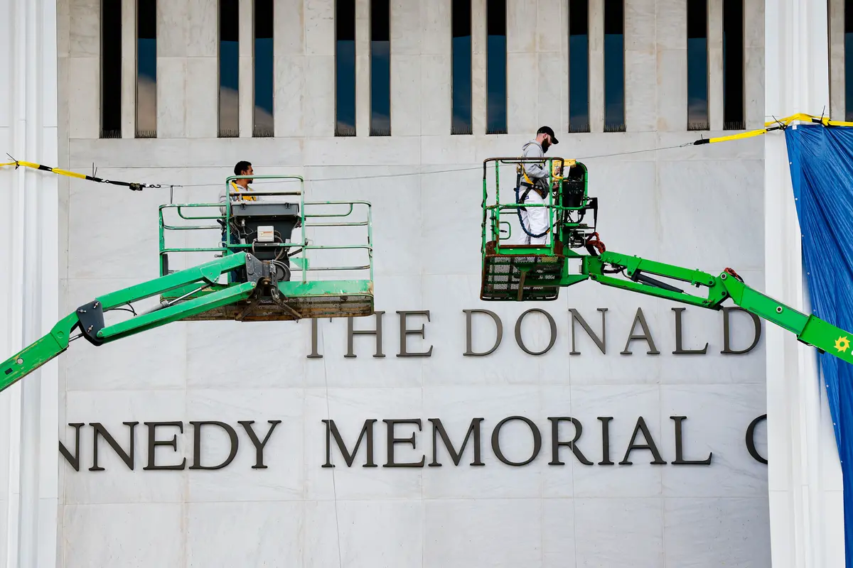 Judge Leaves in Place Order to Remove Trump’s Name From Kennedy Center