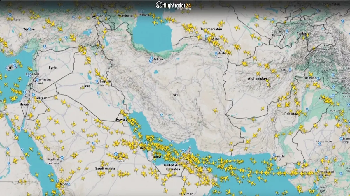 Iran Reopens Airspace After Nearly 5 Hours Closure Amid Tensions With US thumbnail