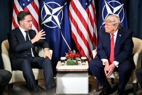 Trump Meets NATO Secretary General Rutte on the Sidelines of NATO Summit in Turkey