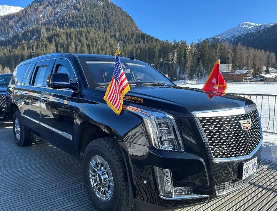 Trump Gets New Cadillac Ride Ahead of Air Force One Plane on the Way