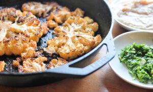 Cauliflower ‘Steaks’ Are Tender on the Inside and Crispy on the Outside