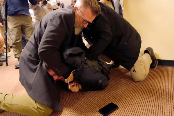 Man Accused of Spraying Apple Cider Vinegar on Ilhan Omar Charged With Assault