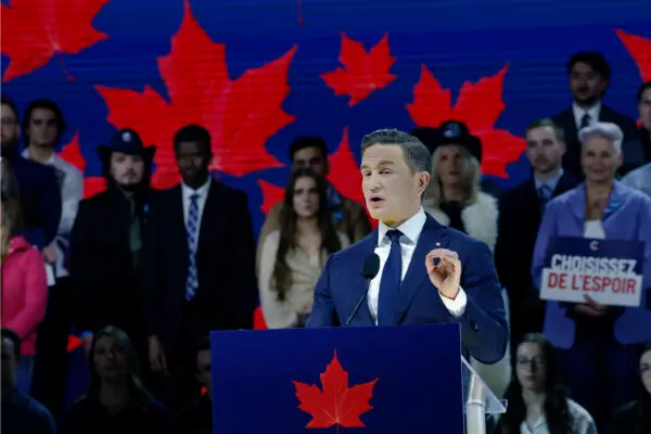 Poilievre Says Party Won’t ‘Abandon’ Conservative Values in Convention Speech