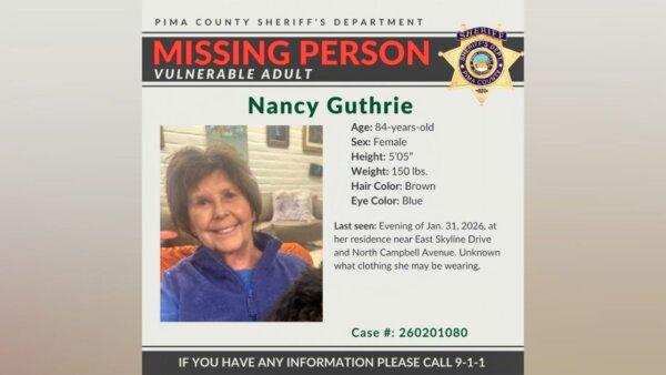 Arizona Investigators Update Timeline of Nancy Guthrie’s Disappearance