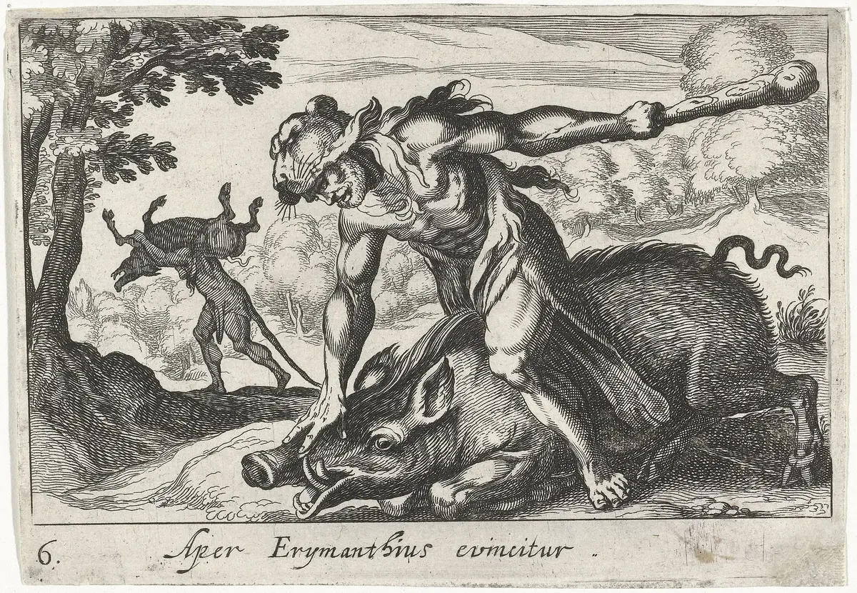 Channeled Rage: Herakles and the Erymanthian Boar