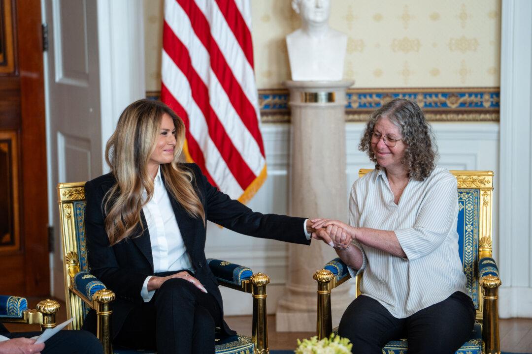 First Lady Hosts Freed American Israeli Hostage at the White House