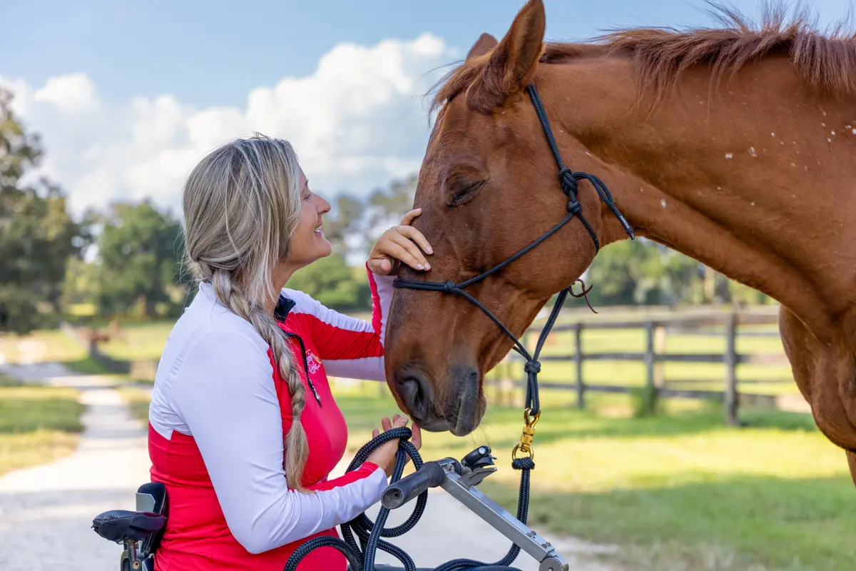 Paralyzed Equestrian Lauren Barwick Inspires Others Every Day