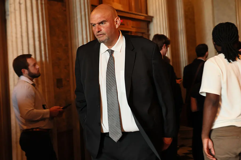 Fetterman Breaks With Democrats on Voter ID as GOP Pushes SAVE America Act