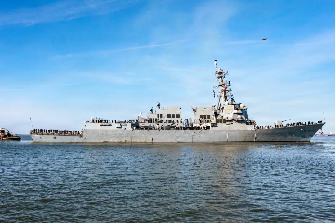 Pair of US Navy Ships Collide, Injuring 2 Sailors